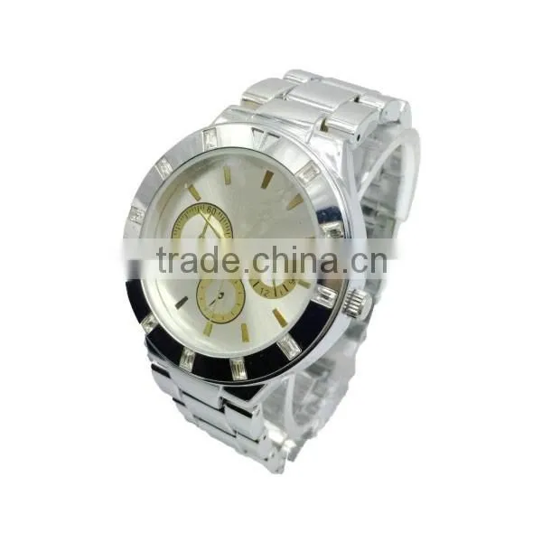 Unisex Stainless Steel Case Back Quartz Watch photo-3