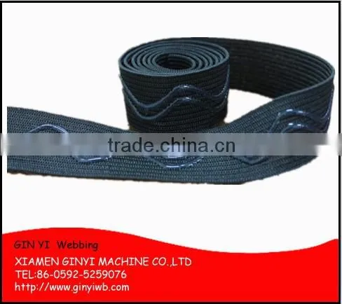 Silicone Gripper Elastic Webbing Tape photo-5