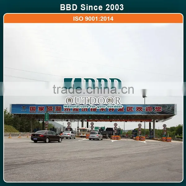 Outdoor city advertisement large size useful billboard structure steel