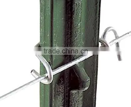 galvanized steel fence posts steel fence t post with clips