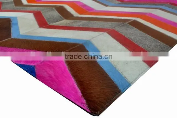 Cowhide Leather Carpet M-101 photo-2
