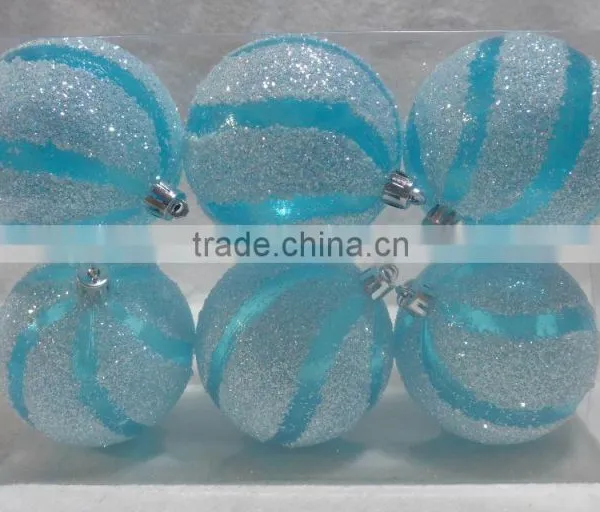 Wholesale Clear Plastic Ball 80MM Christmas Ornament Hand-painted Balls photo-5