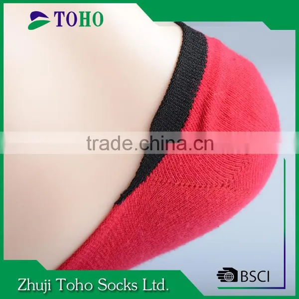 2016 Cotton Wholesale Men Stripes Invisible Boat Socks photo-4