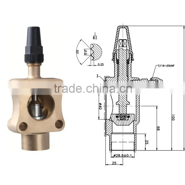 Sanrong Cast Iron / Brass Compressor Valve photo-2