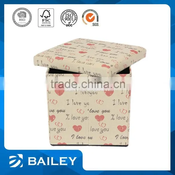 Non Woven Folding Storage Boxes/new Decorative Wooden Storage Boxes/foldable Storage Box With Seat photo-4