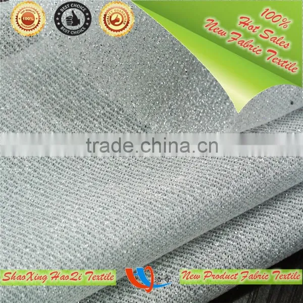 China Direct Manufacturer Supplier Metallic Yarn Polyester Knitting Fabric Business photo-2