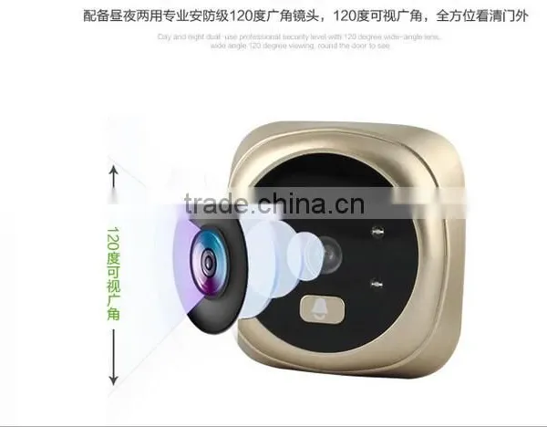 Wireless Video Door Phone Audio Intercom Door Phone Peephole Video Door Phone photo-4