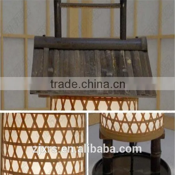 Chinese Antique Bamboo Craft Lamp Lamps / Lamp and Room / Bedroom Bedside Lamp Chinese Style WDLT4-19 photo-3