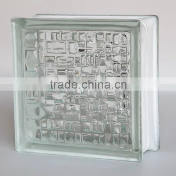 Decorative Colored and Clear Glass Block Brick photo-2