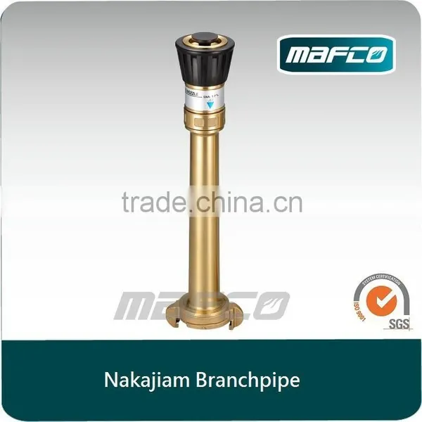 Machino Fire Brass Jet Spray Hose Nozzle Water Spray Nozzles Branch Pipe Fire Nozzle photo-3