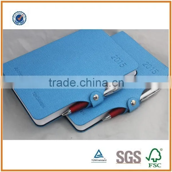 2015 Latest PU Leather Agenda Planner Notebook for Sale, View Custom Agenda Arab photo-3
