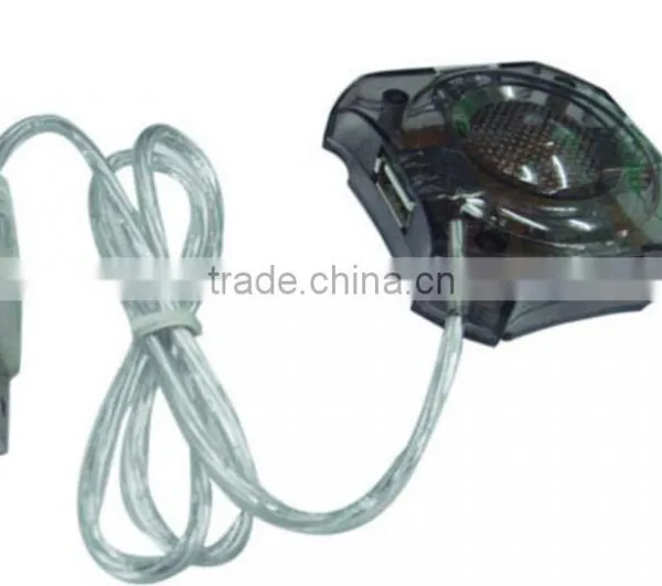 Plum Flower Shape 4 Port USB 2.0 HUB photo-3
