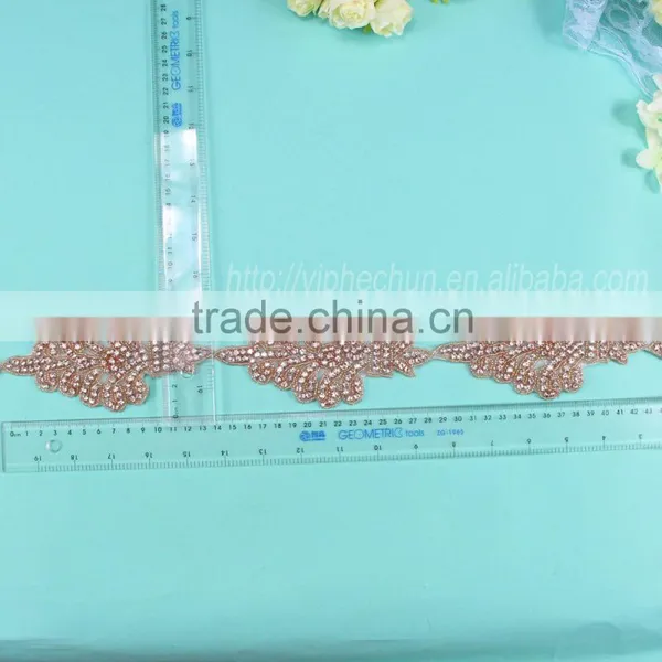 HC4752-1 Hechun Hot Fix Garments Fashion Beaded Lace Trim photo-5