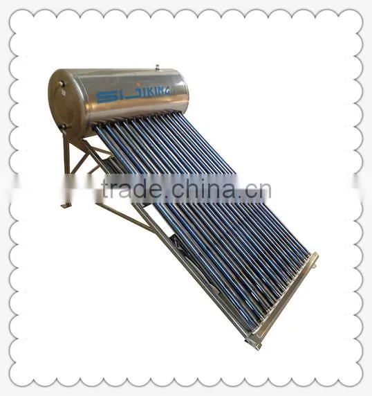 New Design High Efficiency 304 Solar Hot Water Heating in Indian