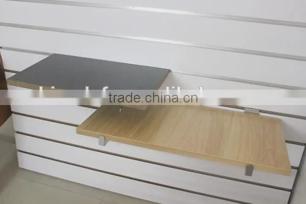 Supermarket Shelf Bracket MDF Board/Wood Display Panel photo-3