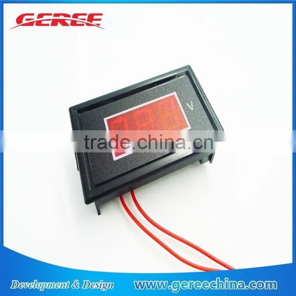Digital Red LED Voltage Meter Voltmeter Panel Display AC 75V - 300V 0.56" photo-2