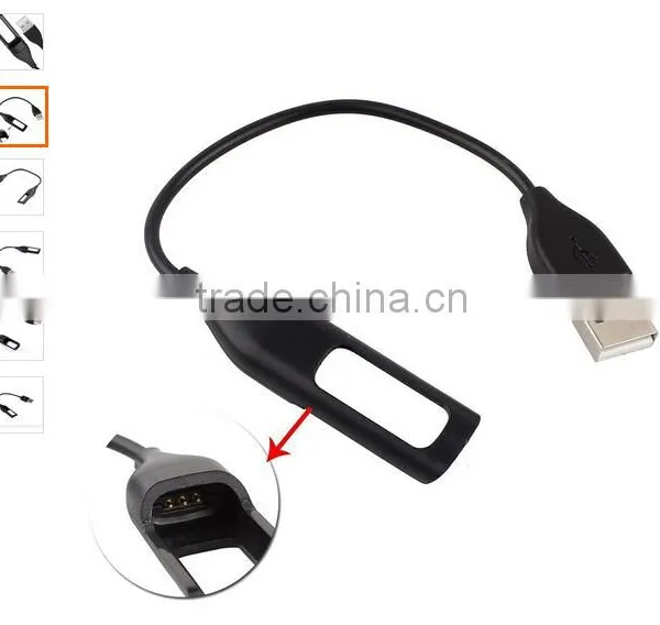 CE ROHS Approved USB 2.0 Charging Cable Replacement USB Cable for Fitbit Flex Wristband Bracelet photo-2