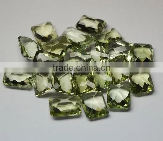 AAA Quality Green Amethyst Loose Gemstone
