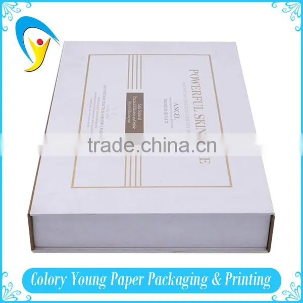 Clamshell Magnetic Closure Cardboard Box For Cosmetic photo-6
