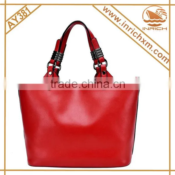 Women Fashion Handle Silicon Lady Handbag photo-5