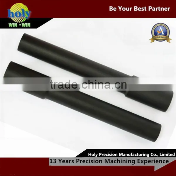 Precision Black Oxide Aluminum Knurled Shaft photo-2