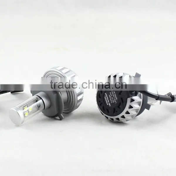 ALL IN ONE Cr.ee LED Headlight Car LED Headlight for Car Motorcycle H4 H7 H8 H9 H10 H11 H16 9005 9006 LED Headlight Bulb photo-2