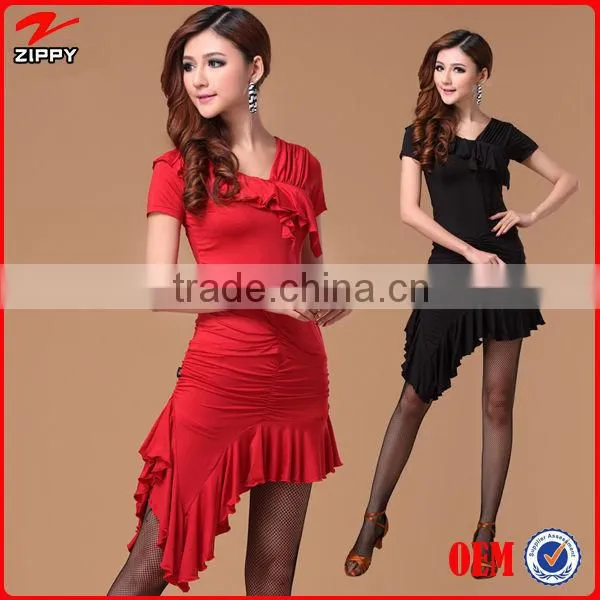 Salsa Dance Dresses for Woman Sexy Dance Costume Ballroom Practice Performance Costume photo-3