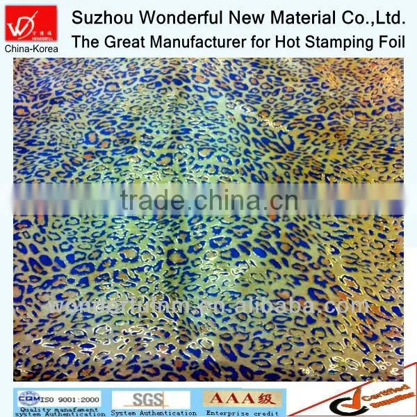 Multi-color Textile Matt Hot Stamping Foil