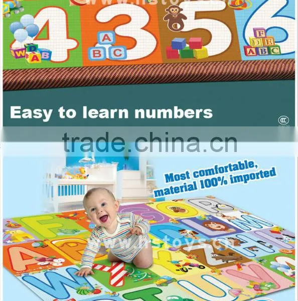 2 Sides Printing Cheap Crawl Waterproof Baby Play Mat photo-3