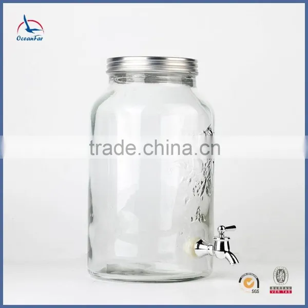 Fruit Juice Wholesale Glass Beverage Dispenser Best Selling Glass Juice Dispenser photo-2