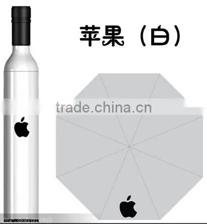 Promotional Advertising Printing Wine Bottle Umbrella With Logo