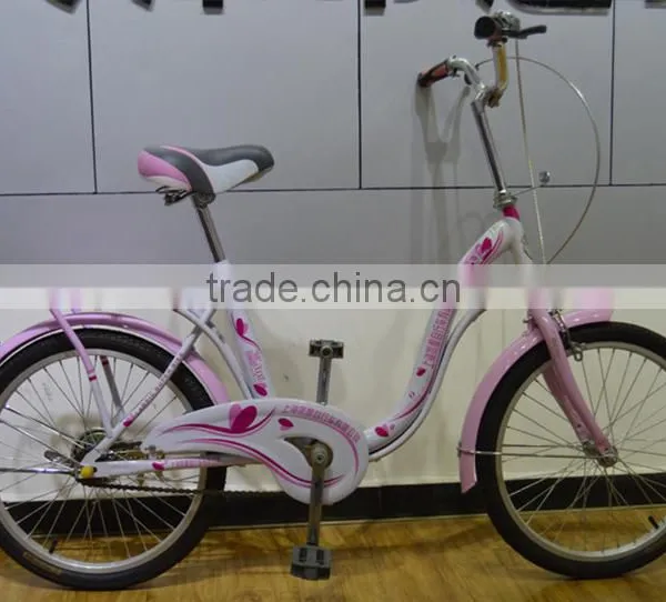 20-inch Portable Bike High-carbon Steel Student Bike Woman