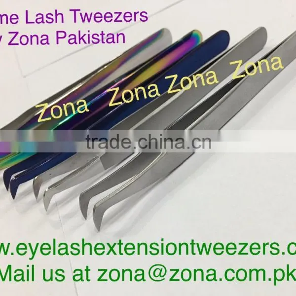 Volume Lash Extension Tweezers Supplies Tweezers For Lashes 0.07 ZONA PAKISTAN photo-2