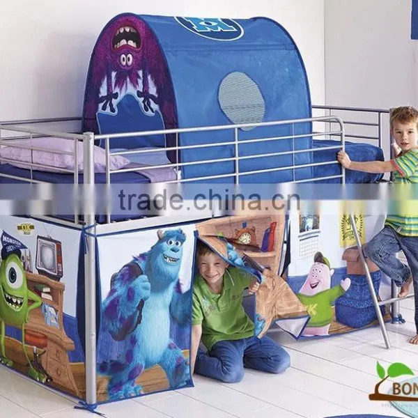 Metal Boy's Football Model Mid-sleeper Bed