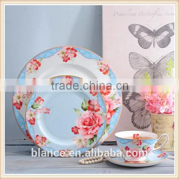 Home Goods Dinnerware in Peony Design photo-3