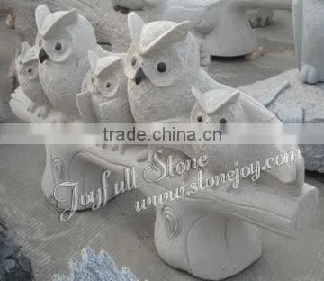 Stone Owl Figures Carving photo-5