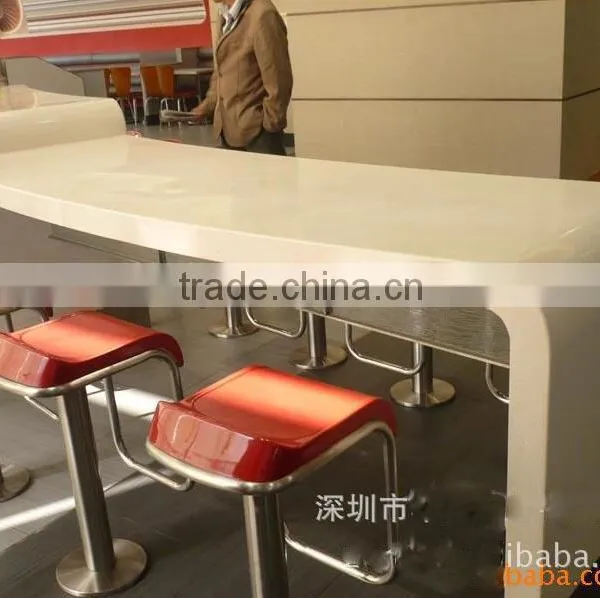 New Design Long Bar Table in Solid Surface Bar Table for Sale photo-5
