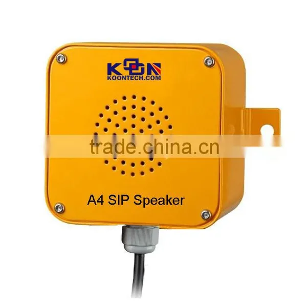 4W IP Speaker Car Speaker Amplifier VoIP Intercom Module SIP Speaker A4 photo-5