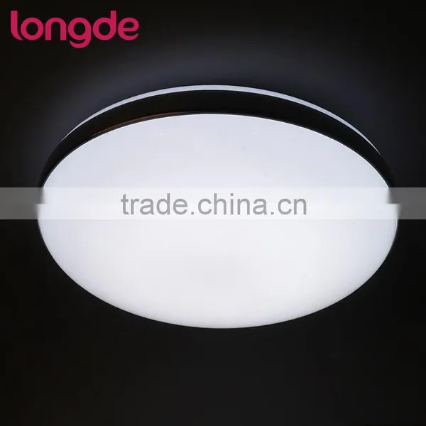 17W 3000K/4200K/6500K Single Color SMD2835 PMMA Cover LED Ceiling Lamp With Life Time 30000Hrs