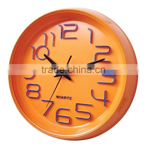 Colorful Convex Digital Wall Clock