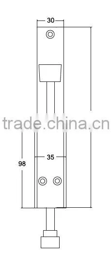 Puwei Hardware PWS Pedal Casement Position Limiter, Foot Pedal Switch Door Stopper Pedal Switch Limiting Stopper, Restrictor photo-2