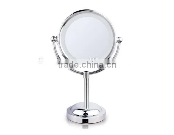 Double-Sided Makeup Mirror With LED Light , Double Led Mirror , Led Table Mirror photo-4