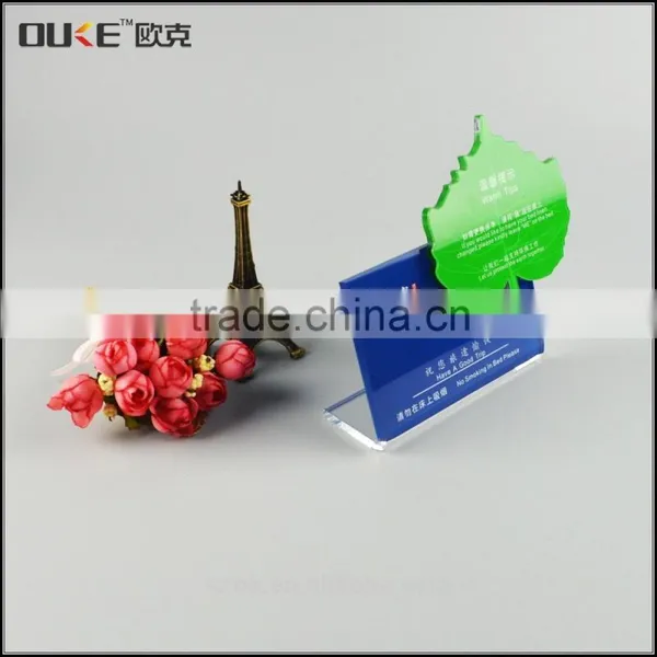 New Products 2016 Hot Sale Acrylic Sign Holder for Hotel photo-3