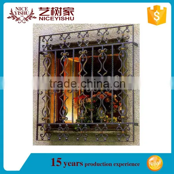 Modern Wrought Iron Window Grill Designs Suppliers photo-6