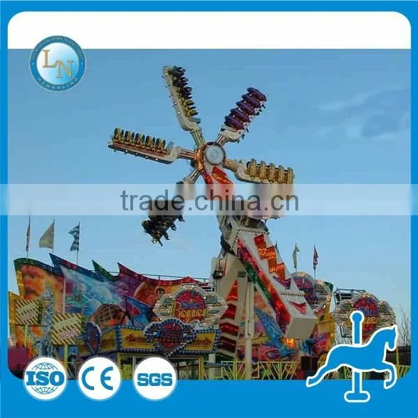 Thrill Adult Amusement Park Equipment Top Scan Speed Windmill Ride photo-5