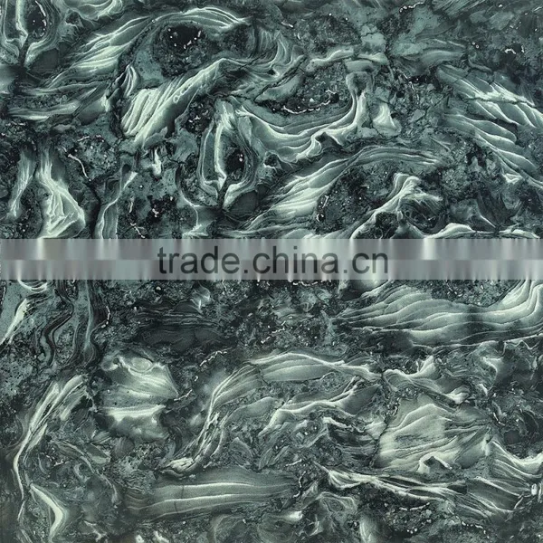 Discontinued Granite Gilded Glazed Stone Look Floor Tiles photo-2