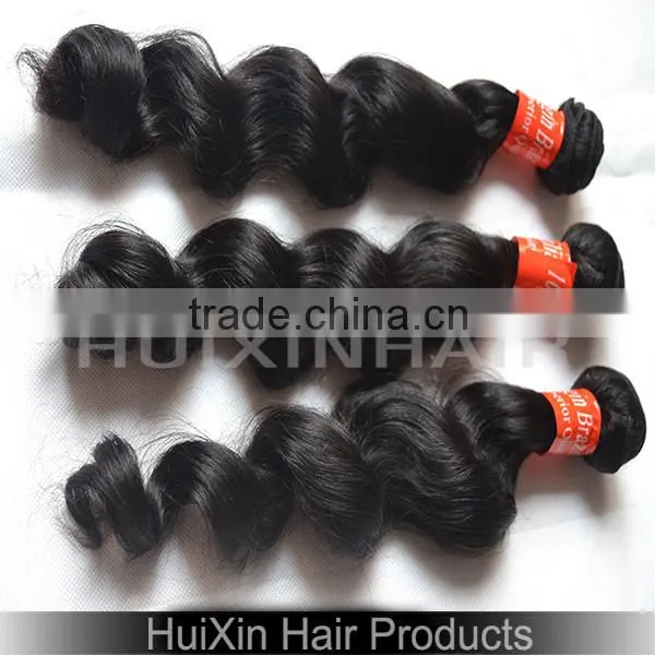 Factory Wholesale! 7A Quality Brizilian Virgin Remy Human Hair Extension 8-34 Inch Loose Wave photo-3