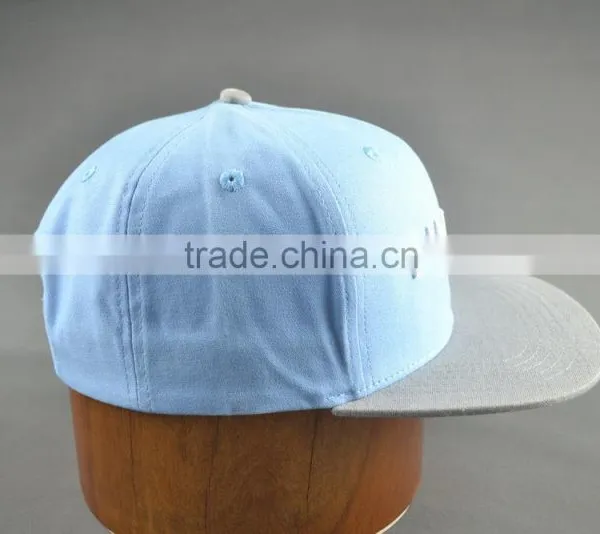 Hi Quality Custom 100% Cotton Twill 6-panel Snapback Cap photo-5