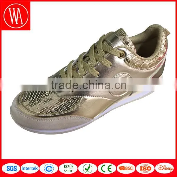 Ladies Beautiful Flat Sequin Casual Shoes