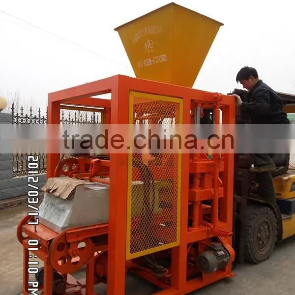 Manual Mini Brick Making Machine QTJ 4-25 Mini Brick Plant photo-2